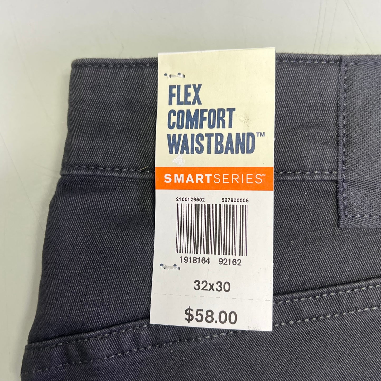 DOCKERS All Seasons Tech Straight Fit Jean Cut Pant Men's Sz 32x30 Steelhead