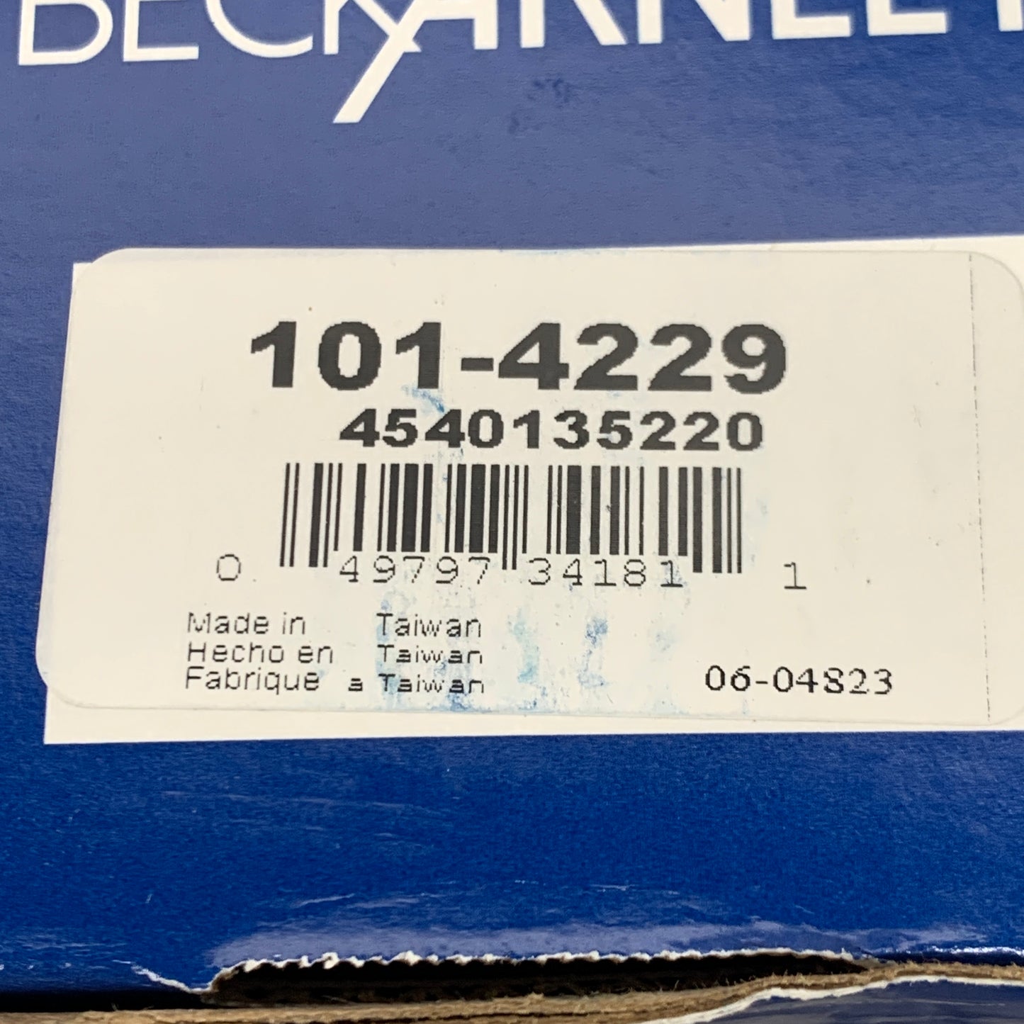 BECK ARNLEY Steering Pitman Arm 101-4229