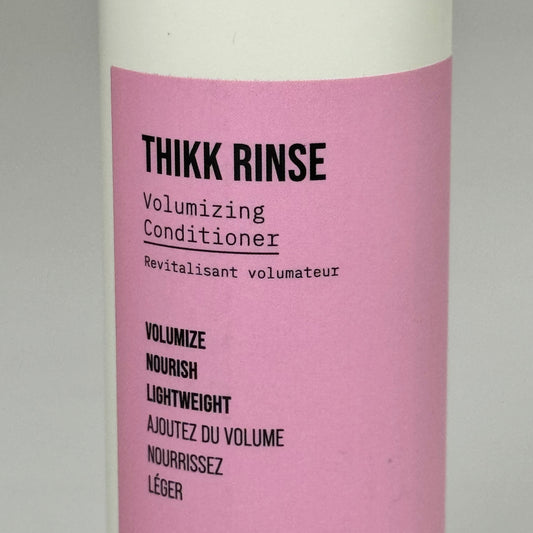 AG CARE Thikk Rinse Volumizing Conditioner Nourishing Lightweight 8 fl oz 100112