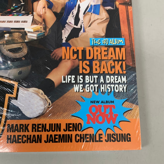 NCT Dream the 3rd Album ISTJ Photobook ver Audio CD ORANGE VERION
