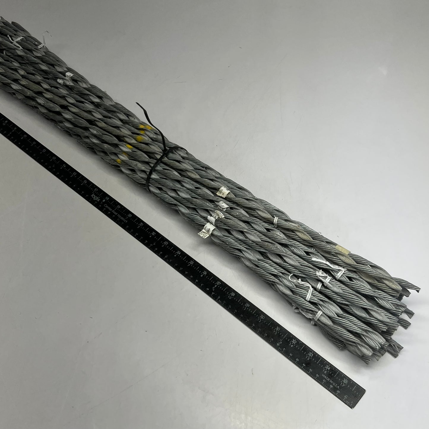 MACLEAN POWER (48 PACK) Galvanized Steel Strand Sz 1/4"