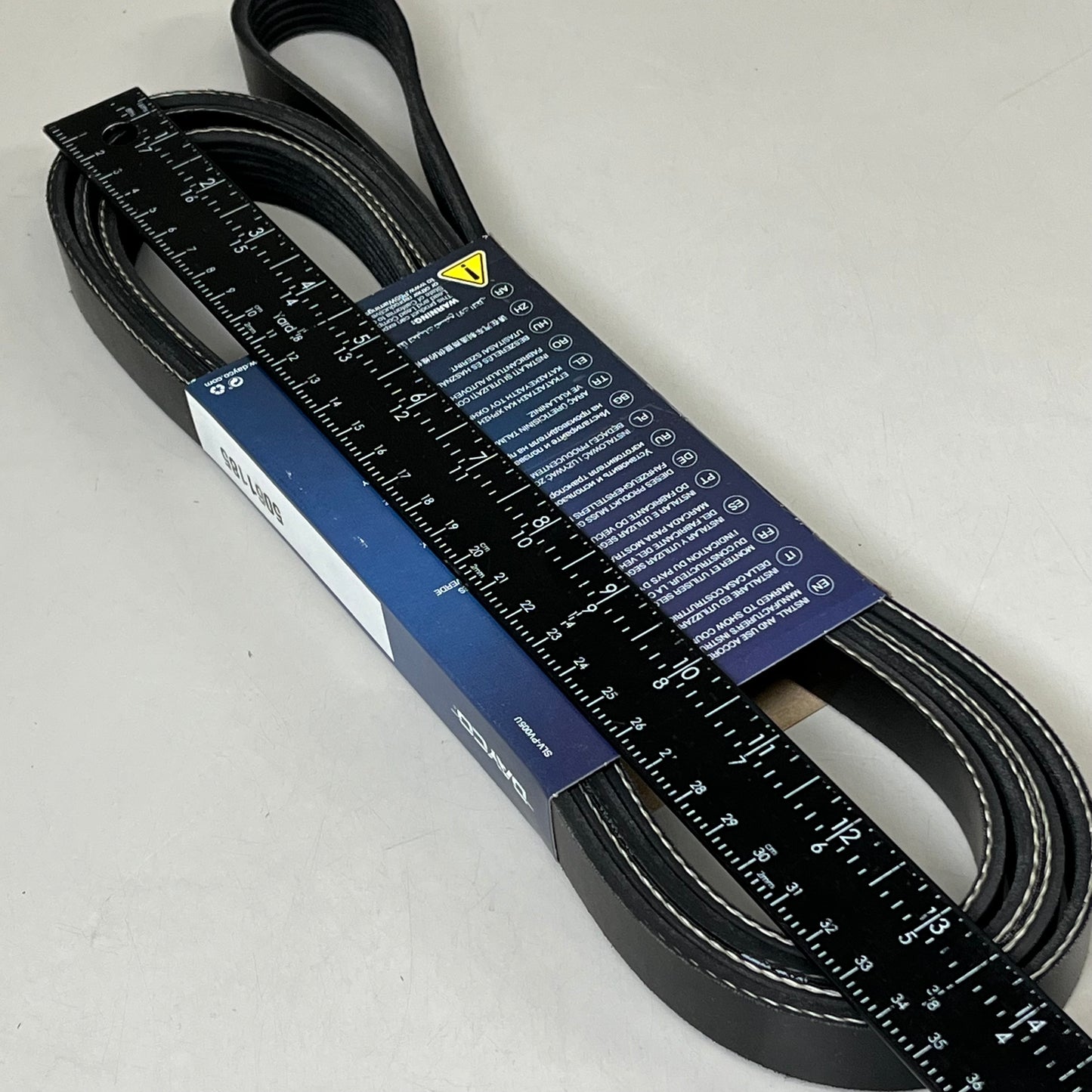 DAYCO Poly Rib Belt .82" Top Width Straight Rib EPDM Material K-Section 5061185