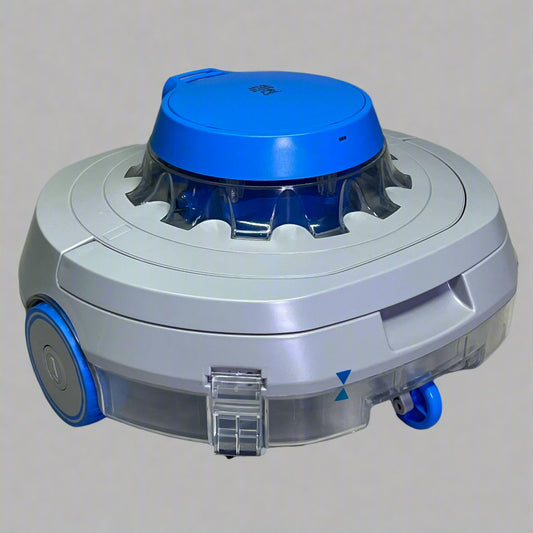 INOPOOL Rechargeable Cordless Robotic Cleaner 600 sq/ft, Grey & Blue DASH