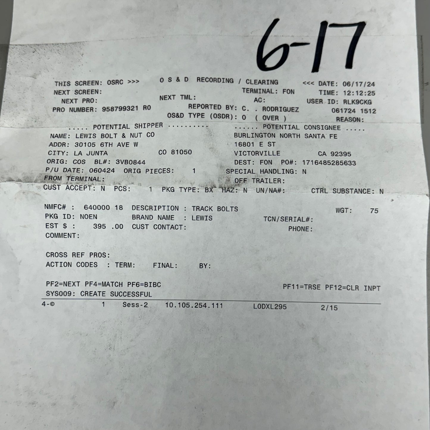 LEWIS BOLT & NUT COMPANY 45PK of Steel Square head Bolts 4 1/2”Lx1”W Black