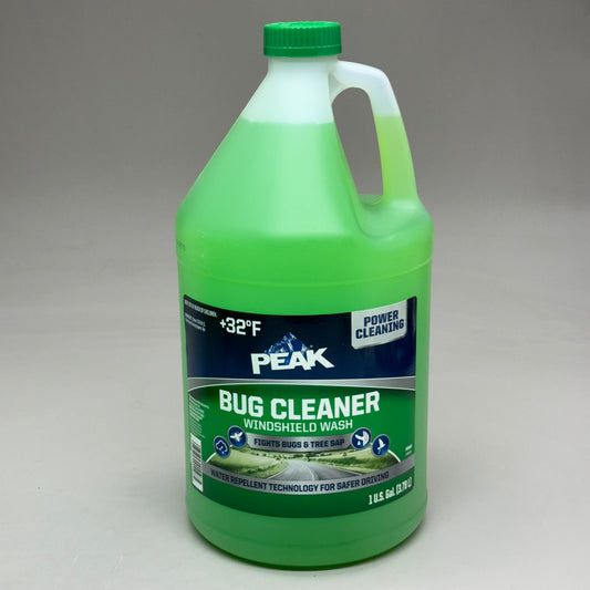 PEAK (3 PACK) Bug Cleaner Windshield Wash 1 Gal