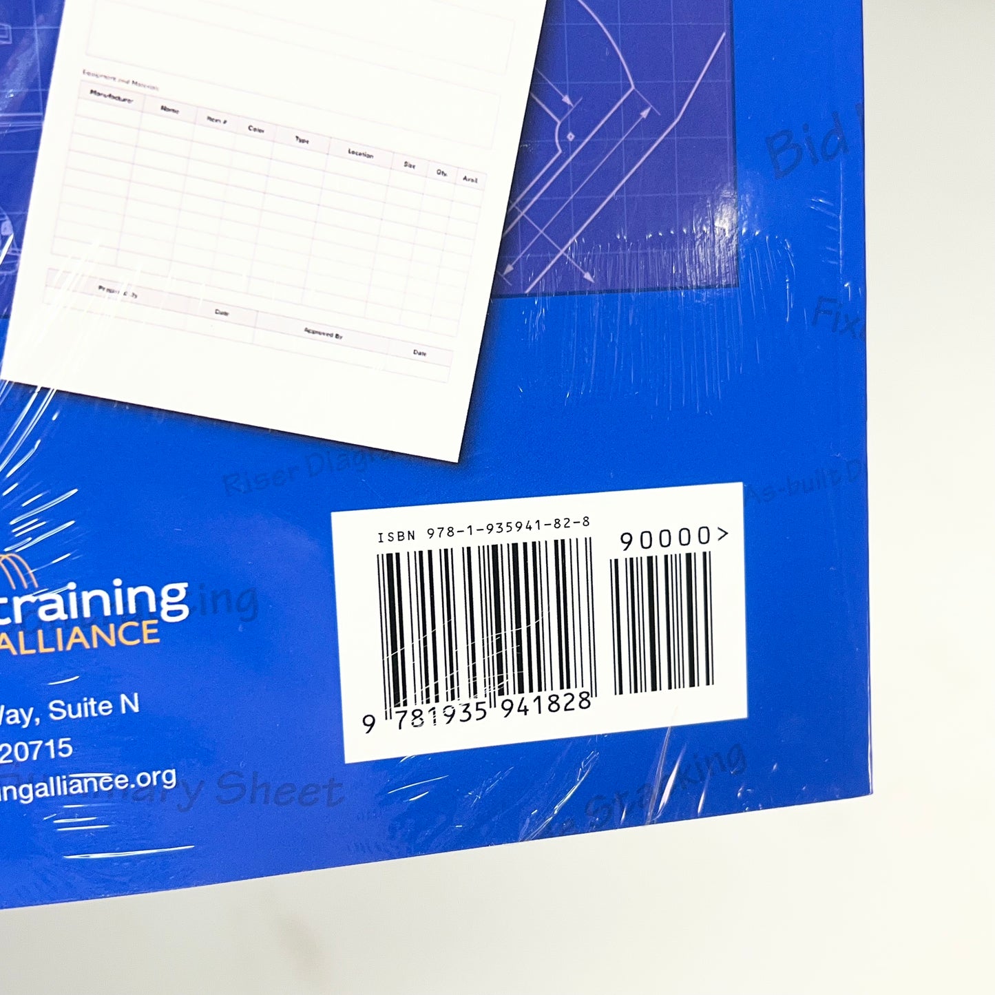 CONSTRUCTION DOCUMENTATION Electrical Training Alliance Paperback Book 2024