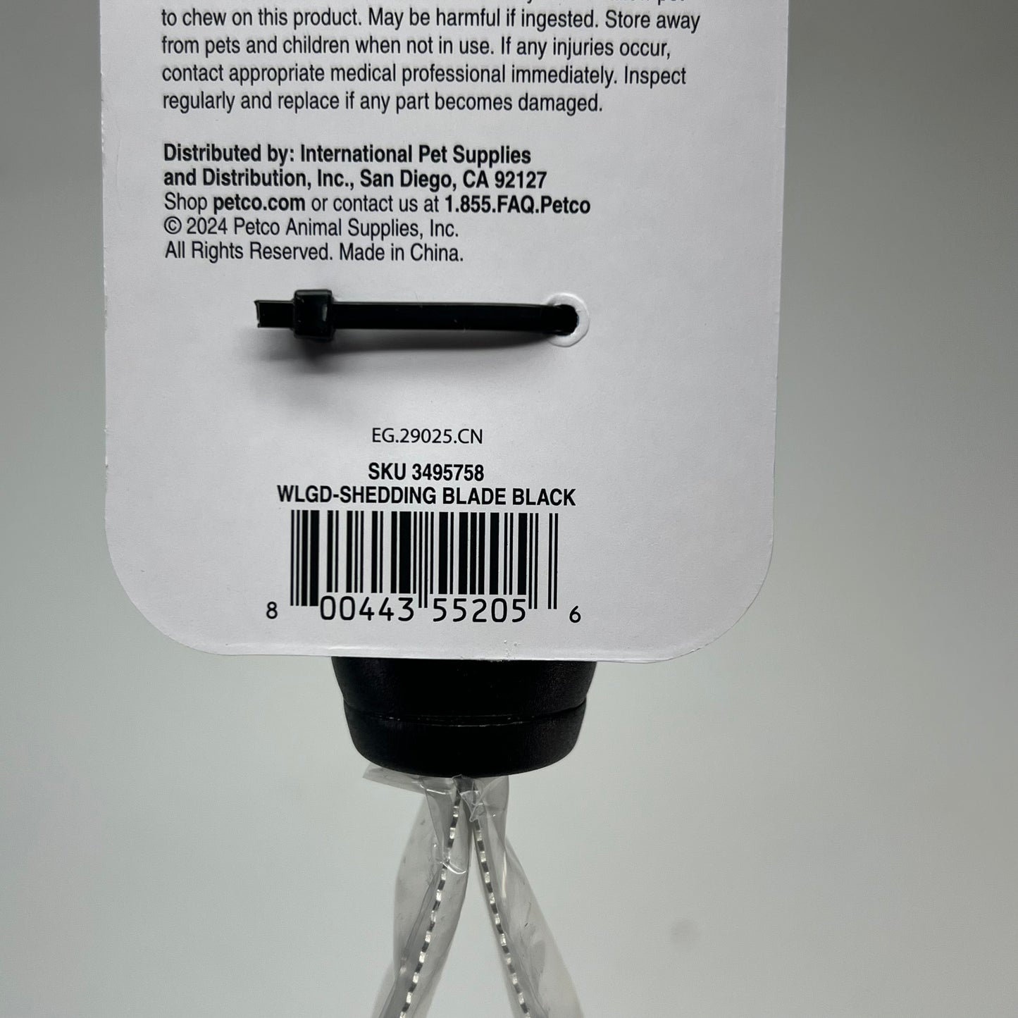 WELL & GOOD (2 PACK) De-shedding Blade Removes Loose Undercoat 11" 3495758