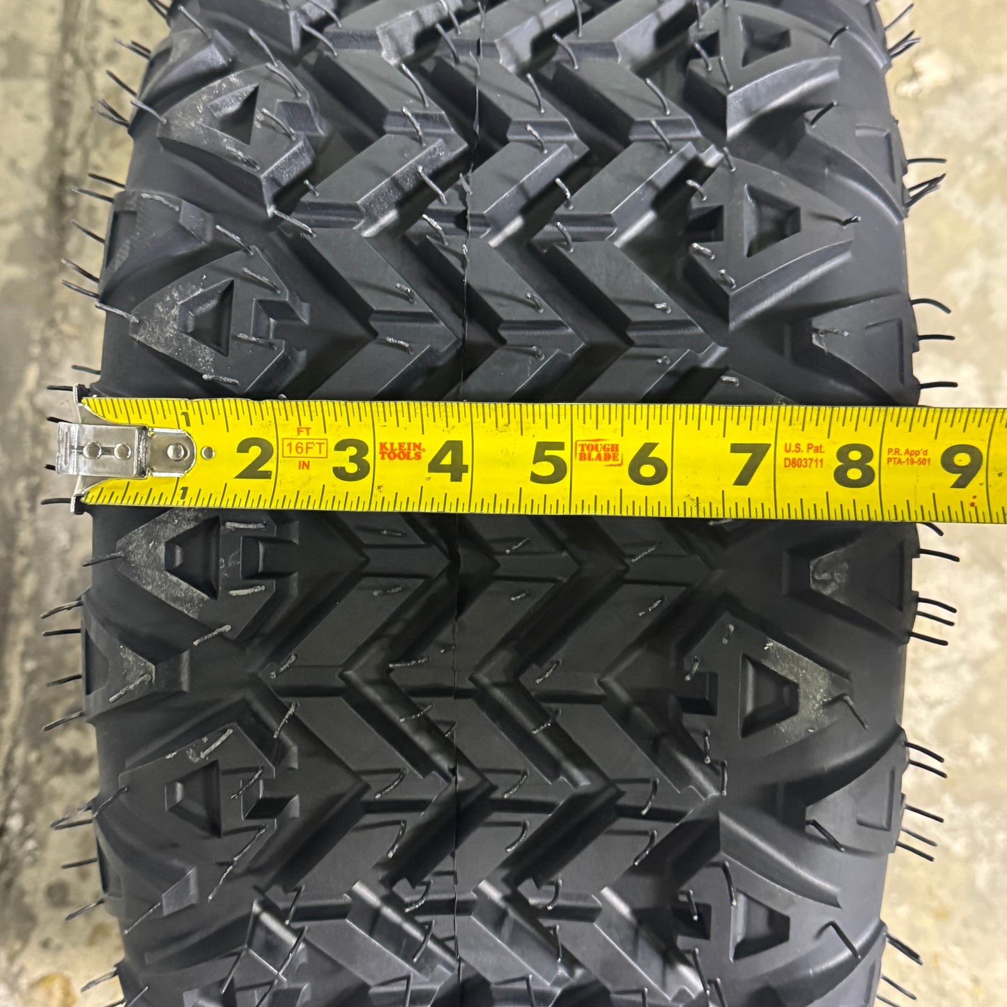 CARLSTAR All Trail II 24 x 9.50-10 NHS DOT 1C44624 Black