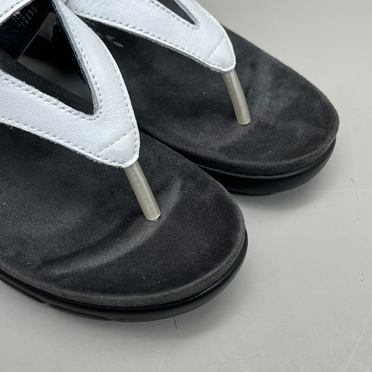 PROPET Wynzie Dressy Adjustable Flip Flop Women's Sz 7.5 XX(4E) White WSX051L