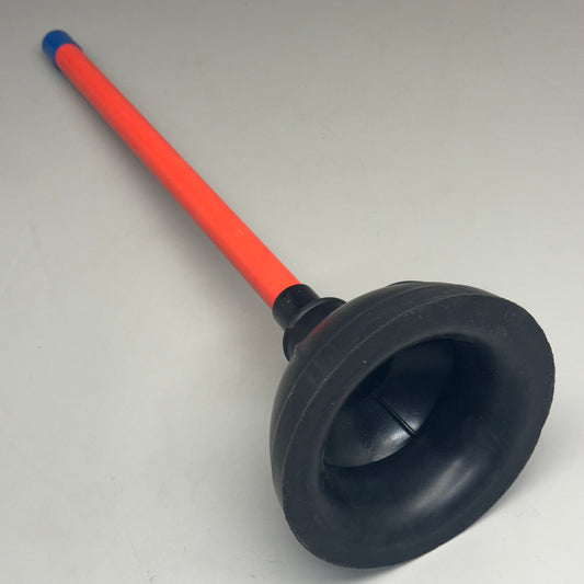 BOARDWALK Industrial (3 PACK) Toilet PlungerBoardwalk 18" Plastic Handle for 5-5/8" Bowls 09201