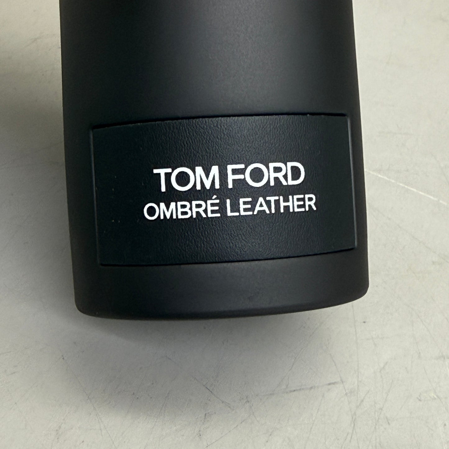 TOM FORD Ombre Leather Eau De Parfum Collectible EMPTY BOTTLE 3.4 oz 100ml Black