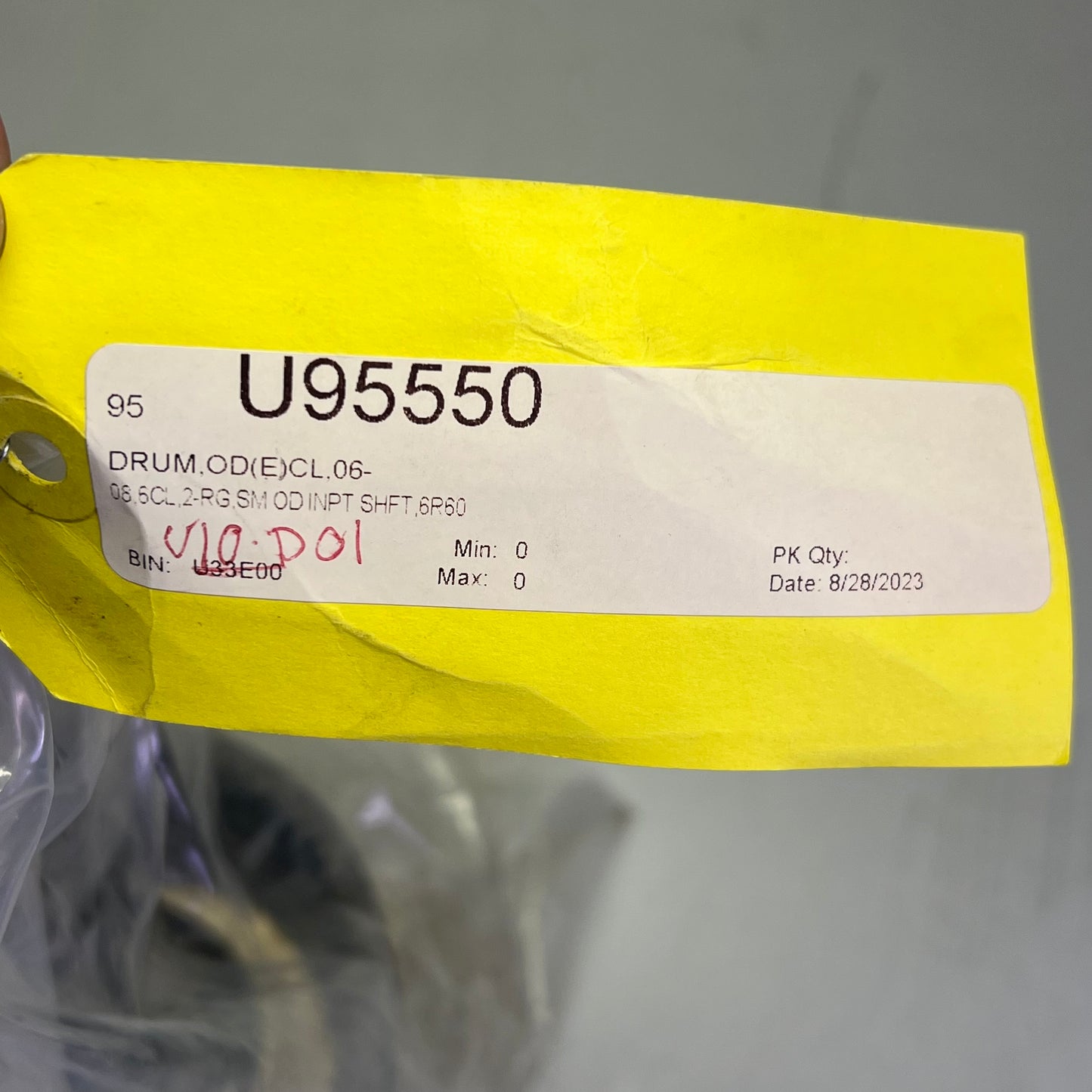 TRANSEND E Clutch, Overdrive W/ Input Shaft, 6 Clutch & 32 Spine U95550