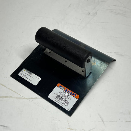 KRAFT TOOLS (2 PACK) Edger W/ Plastic Handle 6" x 6" 1"R Blue Steel CF564P