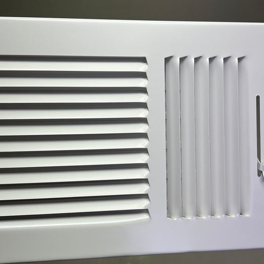 HART & COOLEY (2 PACK) Air Vent Interlocking Valve 14"x6" White 703925 683M