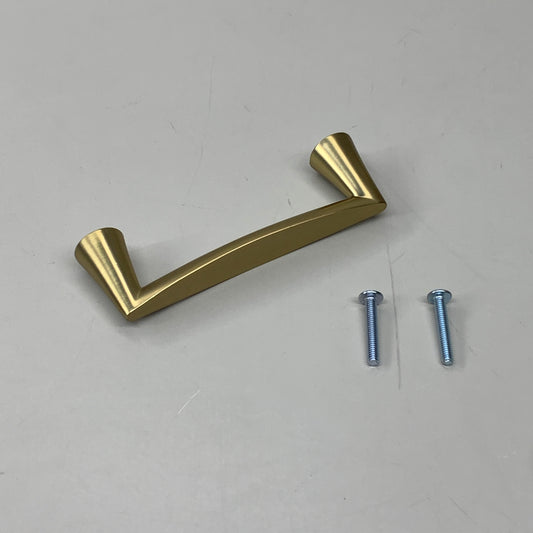 BERENSON 10 PACK!! Domestic Bliss Pull Handle Modern Brushed Gold 96mm 2342-1MDB-P