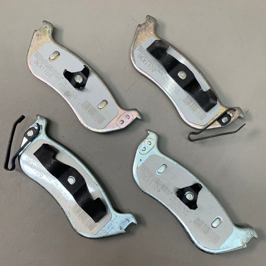 WAGNER OEx Premium Ceramic Disc Brake Pad Set 5" x 2" Grey OEX1109