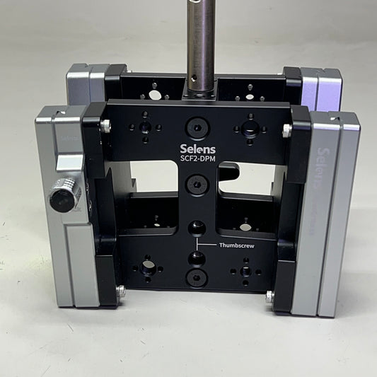 SELENS Quick Release Dual Monitor Mount Cart Workstation Accessories SCF2-DPM