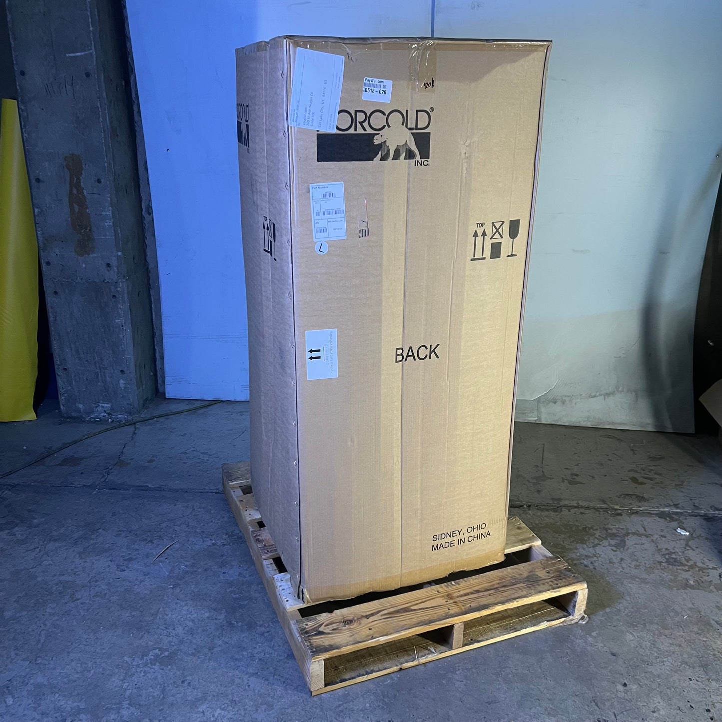 NORCOLD Polar Full Rv Fridge/Freezer 8.2 Cu ft. 12V Stainless N8DCSSL