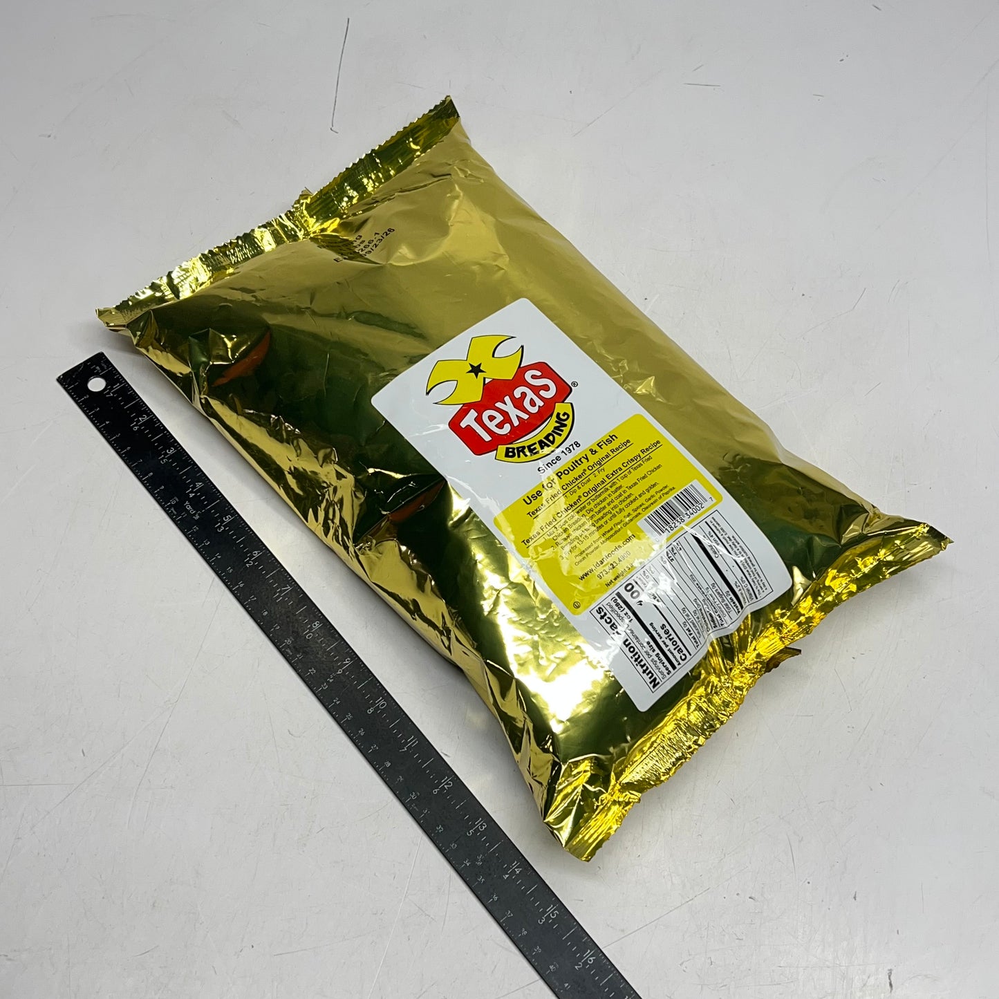 ZA@ TEXAS BREADING (2 PACK) Texas Fried Chicken Breading 5 lb Original Extra Crispy BB 09/26