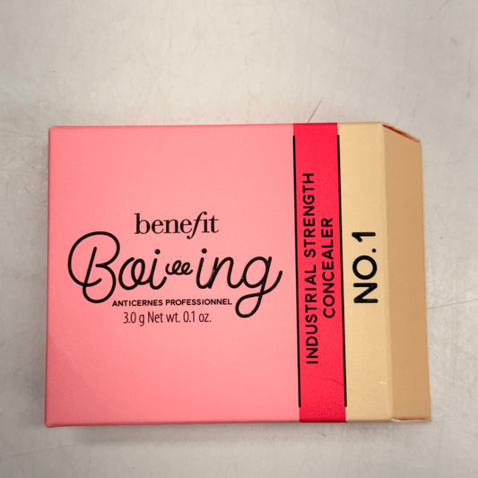 ZA@ BENEFIT (3 Pieces) Set 2 Boi-ing Industrial Strength Concealer No.1 & Brush BH46 J