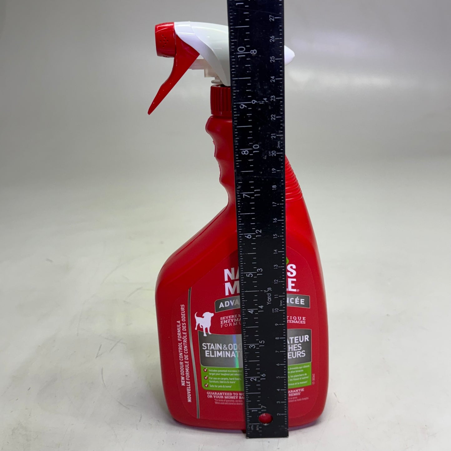 NATURE'S MIRACLE (2 PACK) Advanced Stain & Odour Eliminator 946 ml, Red