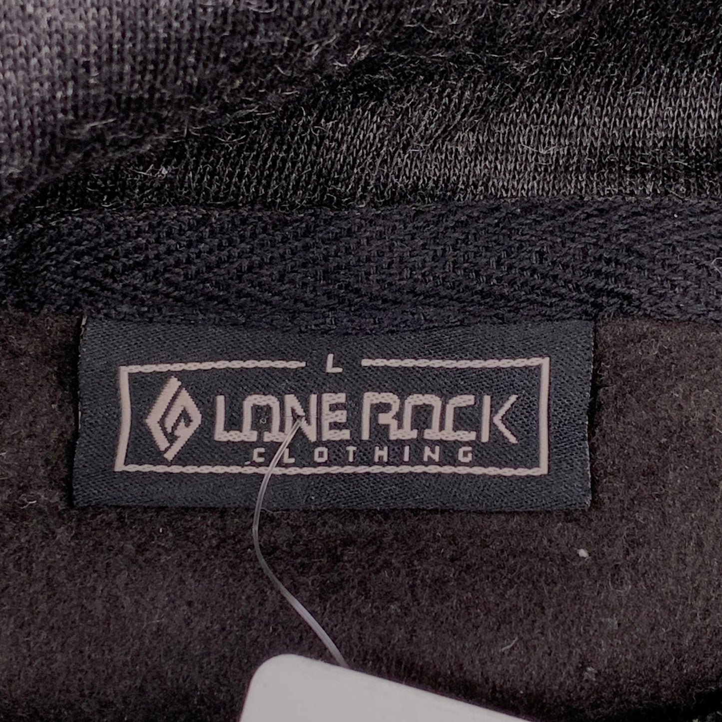 LONEROCK Helen Georgia Tie Hoodie Sz Large Green