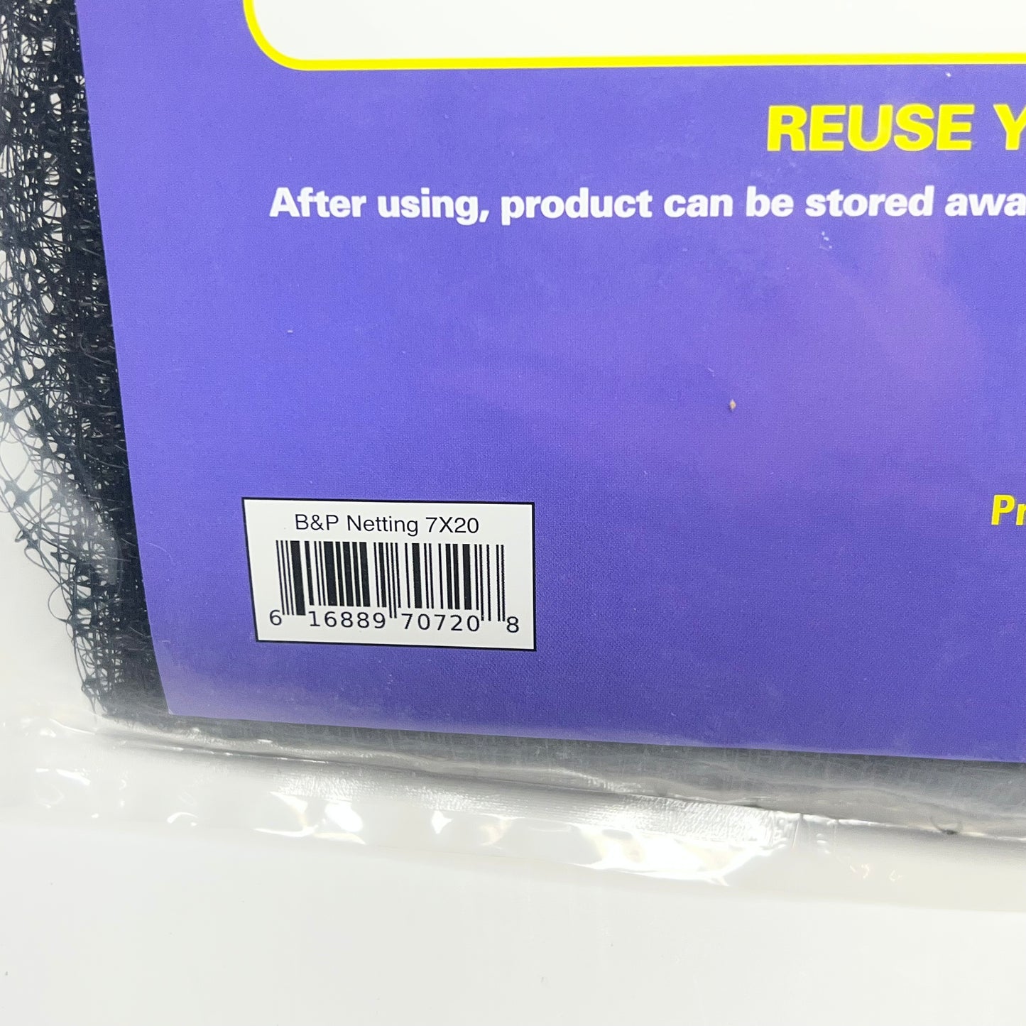 ZA@ GCI (2 PACK) Bird & Pond Netting Plant & Pond Protection 7'x20' Black 2913