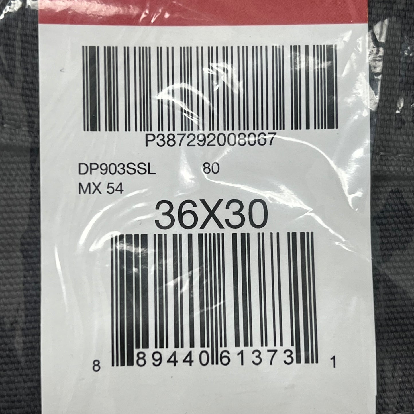 DICKIES Flex Regular Fit Double Knee Pant Mns Sz 36X30 Stonewashed Slate DP903SSL