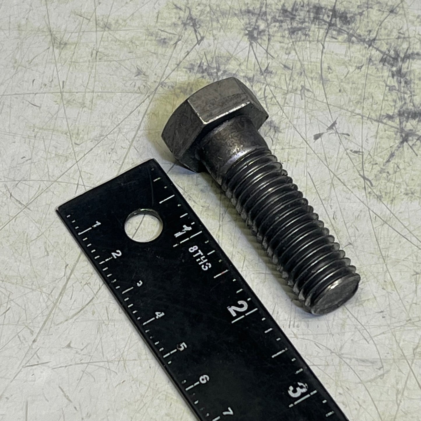 ZA@ COPPER STATE BOLT & NUT CO (8 POUNDS) Bag of Head Head Bolt Plain 5/8-11x2" Black