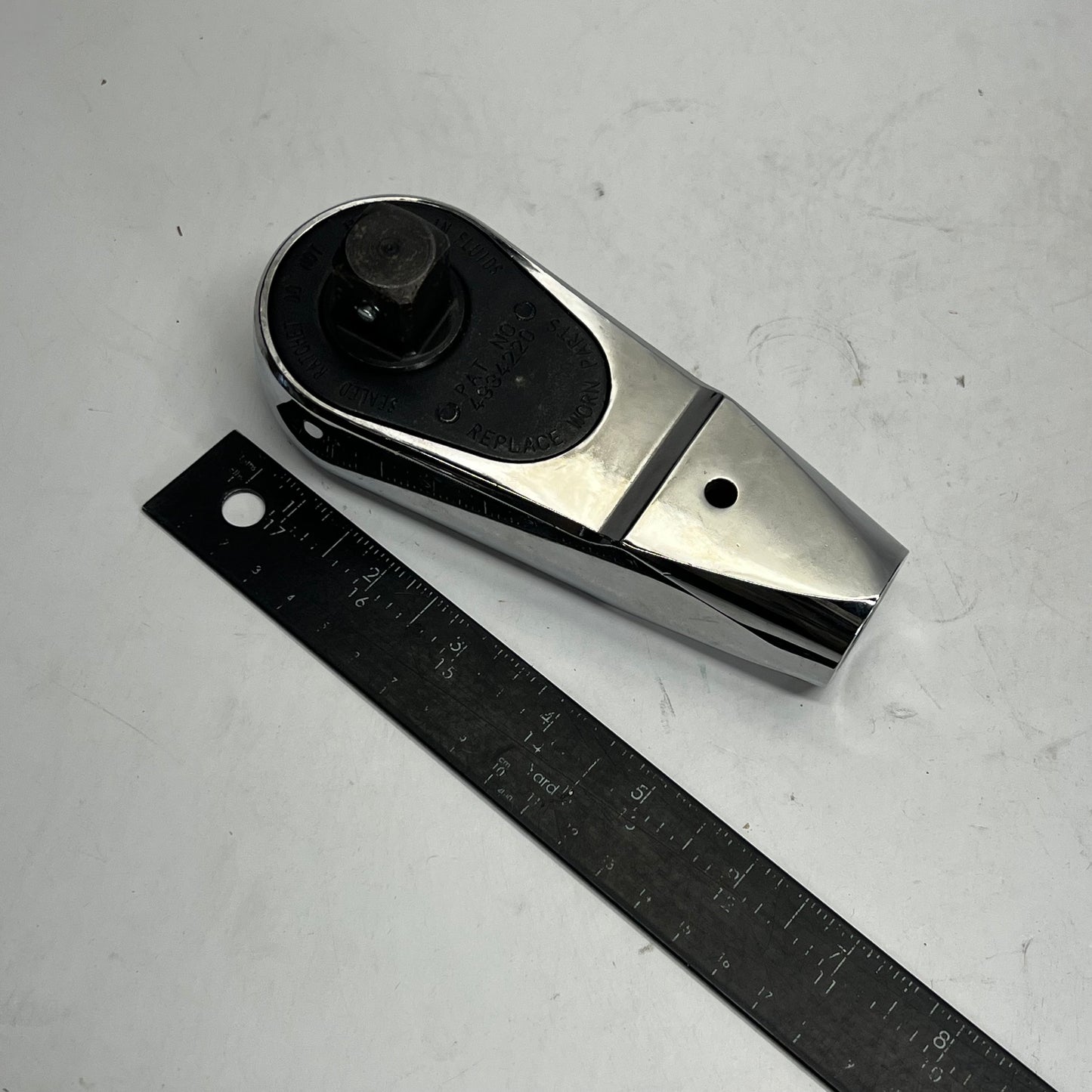 SNAP ON Heavy Duty Sealed Head Ratchet (handle Not Included) 3/4" Chrome L872