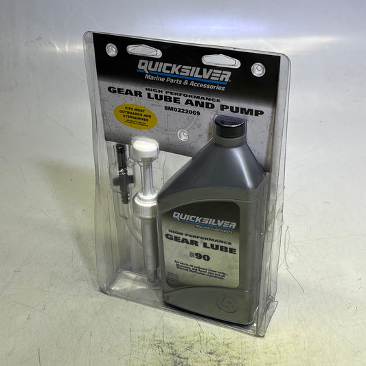 QUICKSILVER (2 PACK) High Performance Gear Lube & Pump 32 fl oz 8M0222069