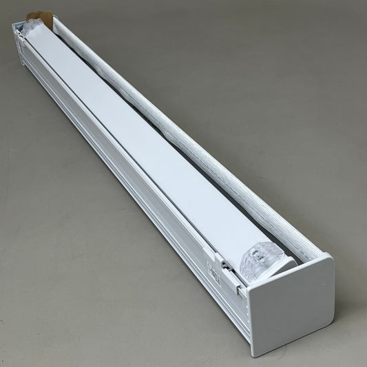 Power Blinds (2 PACK) 34 x 46 1/4 Light Grey Brushed Pattern