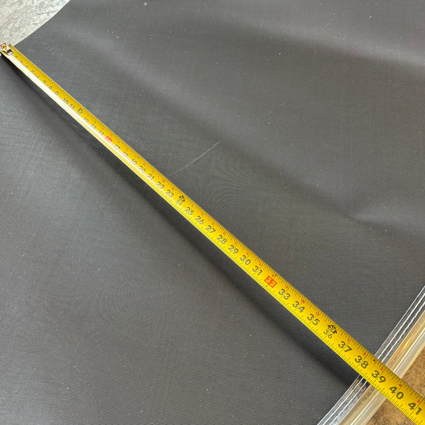 CHIORINO BC BELT Conveyor Belt 39"W x 90"L Black 2T12 U0-V10