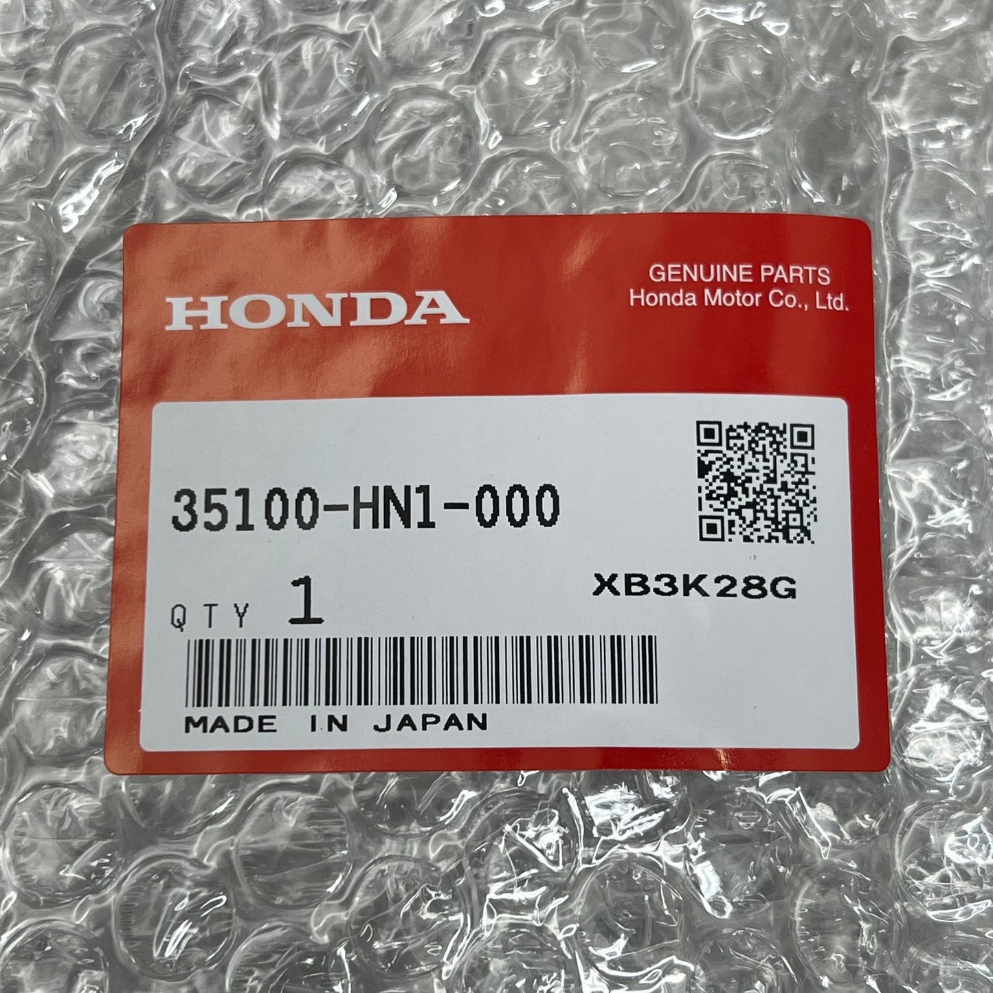 HONDA Ignition Switch Assembly Genuine OEM 35100-HN1-000