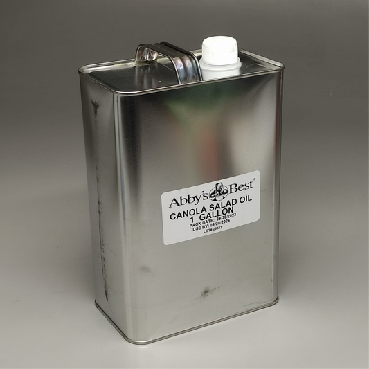 ABBY'S BEST BAKERY (6 PACK) 1 Gallon each) Canola Salad Oil 04/27