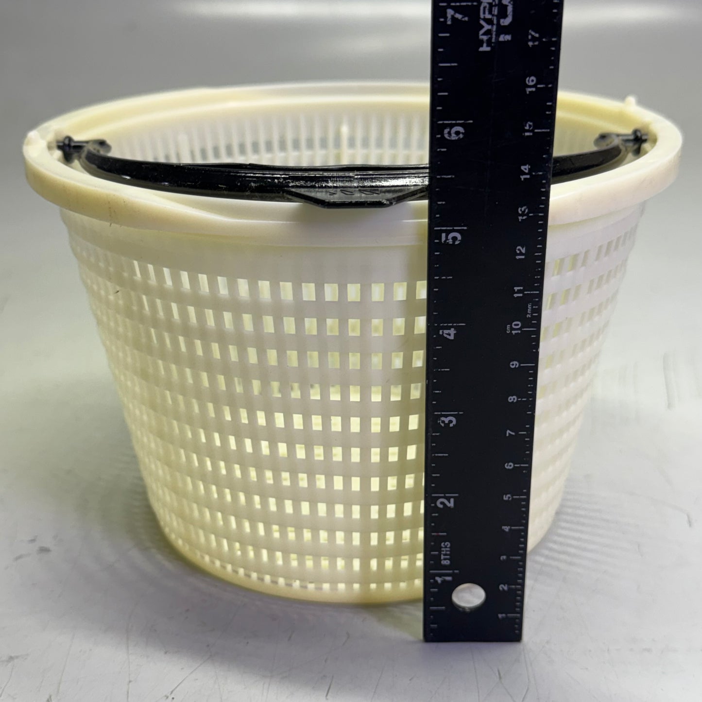 WATER WAY Pool Skimmer Basket Assembly with Handle 542-3240 Sz 8" x 8" x 6"