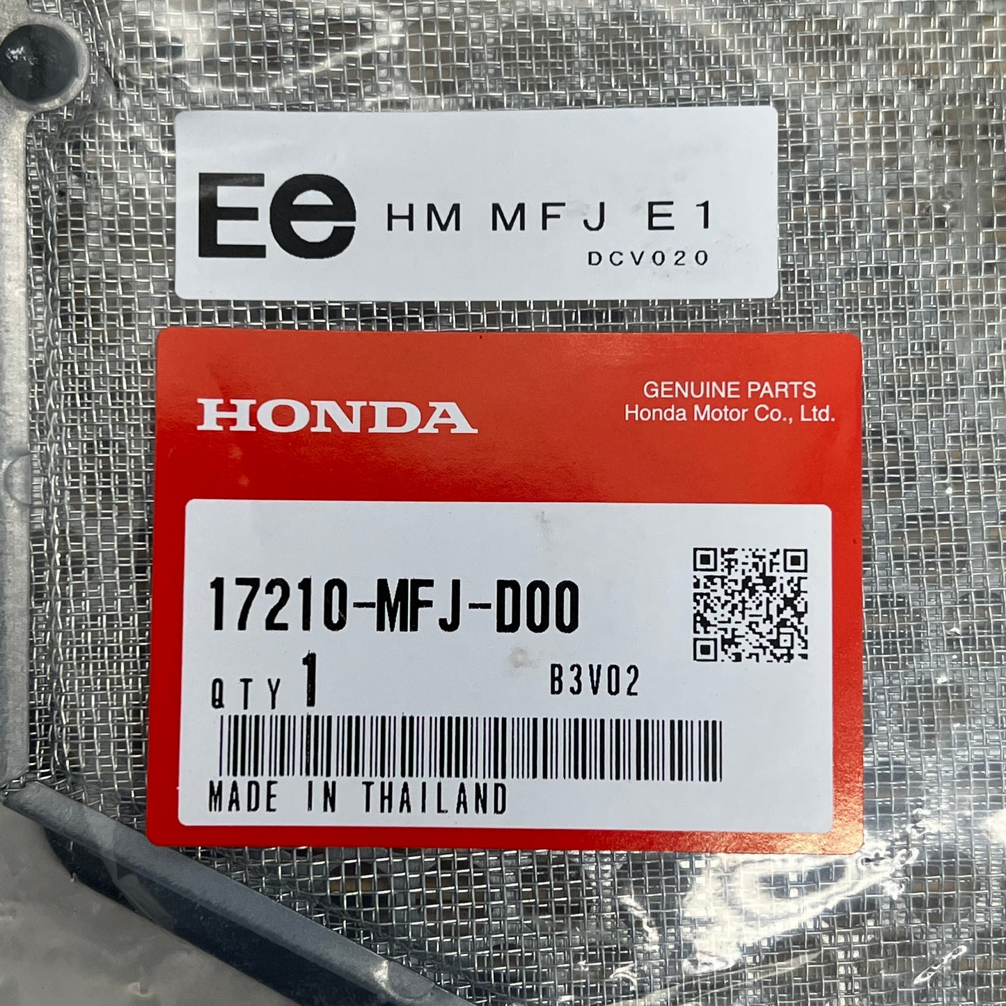 HONDA Air Cleaner Element For CBR600RR ATV Genuine OEM 17210-MFJ-D00