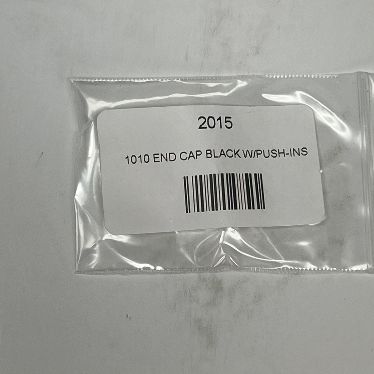 80/20 (25 PACK) 10 Series End Cap W/ Push-in Fastener 1" X 1" Black 2015