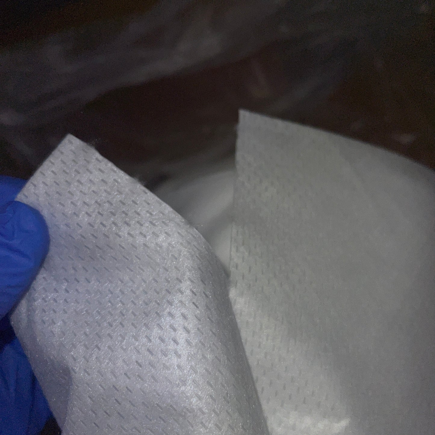 MEDLINE (6 ROLLS, 110 Wipes/Roll) Dry Disposable Cleaning Wipes 12”x 12” White EVS70111R2