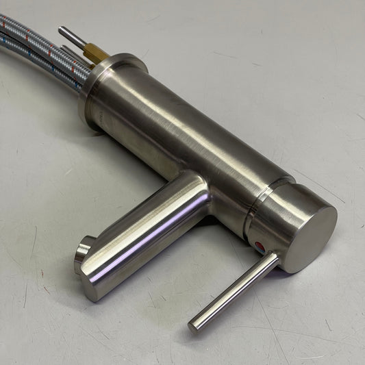 SYMMONS Dia Single Handle Bathroom Faucet Satin Nickel