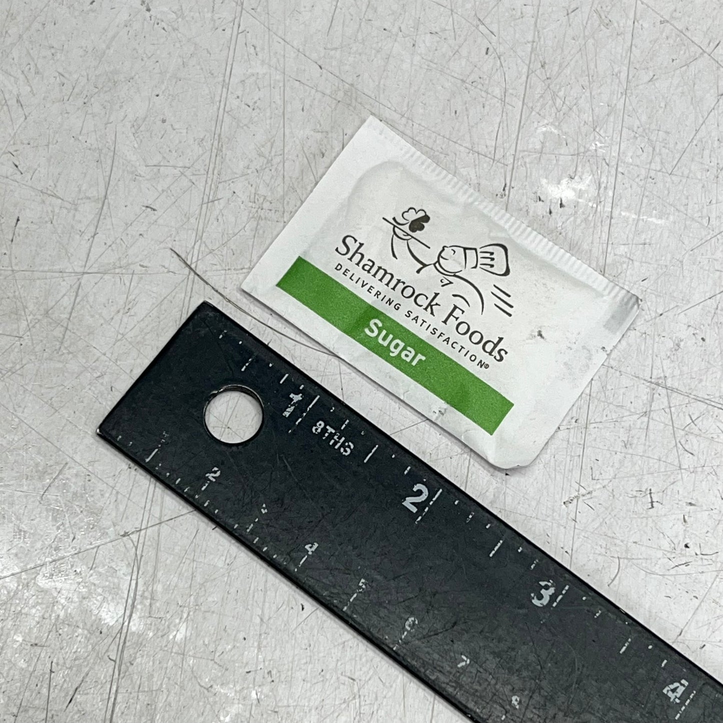 ZA@ SHAMROCK FOODS (2000 PACK) Individually Packed Mini Sugar Packets White 14200