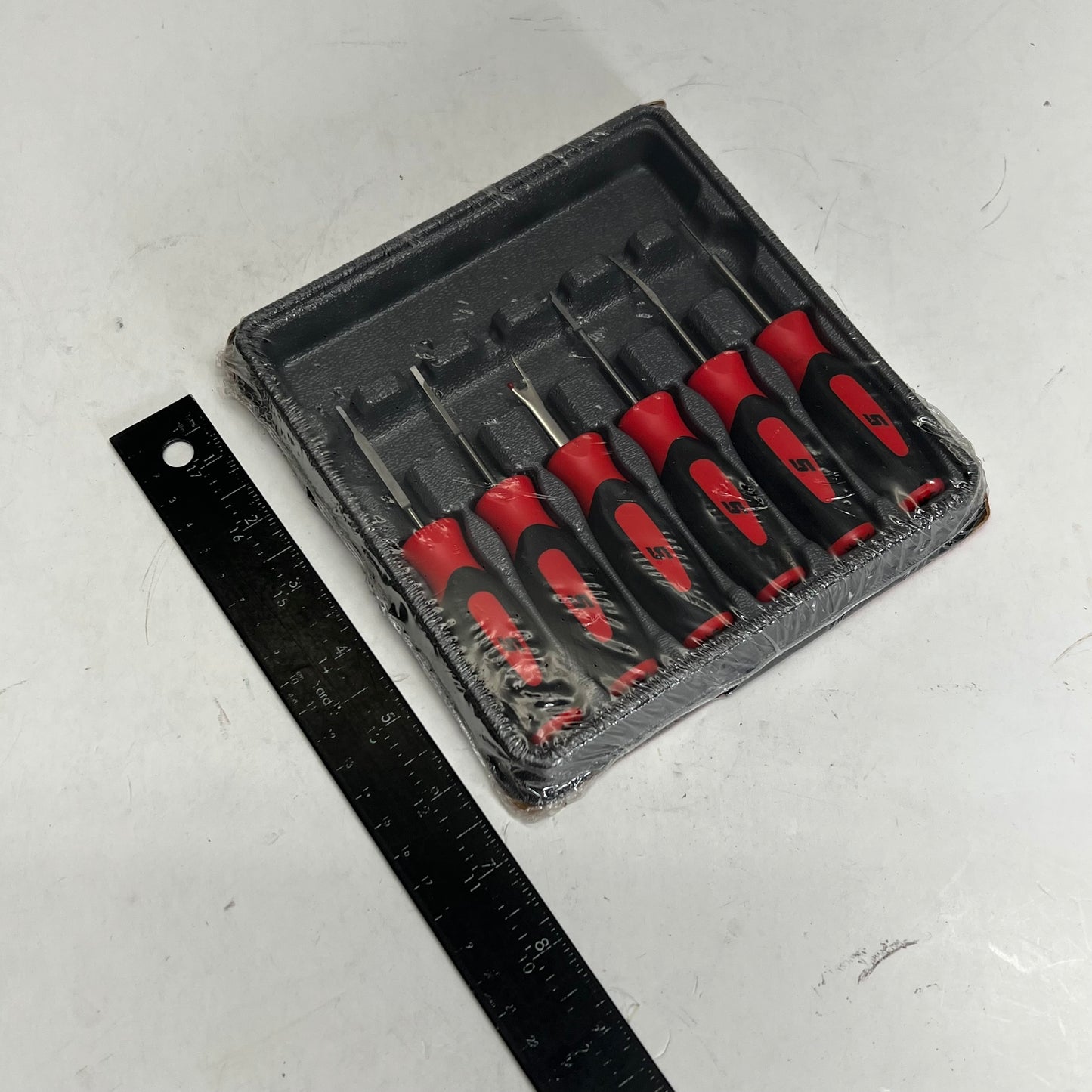 SNAP ON Soft Grip & Steel Terminal Tool Set 6 Piece Black/Red SGTT106B