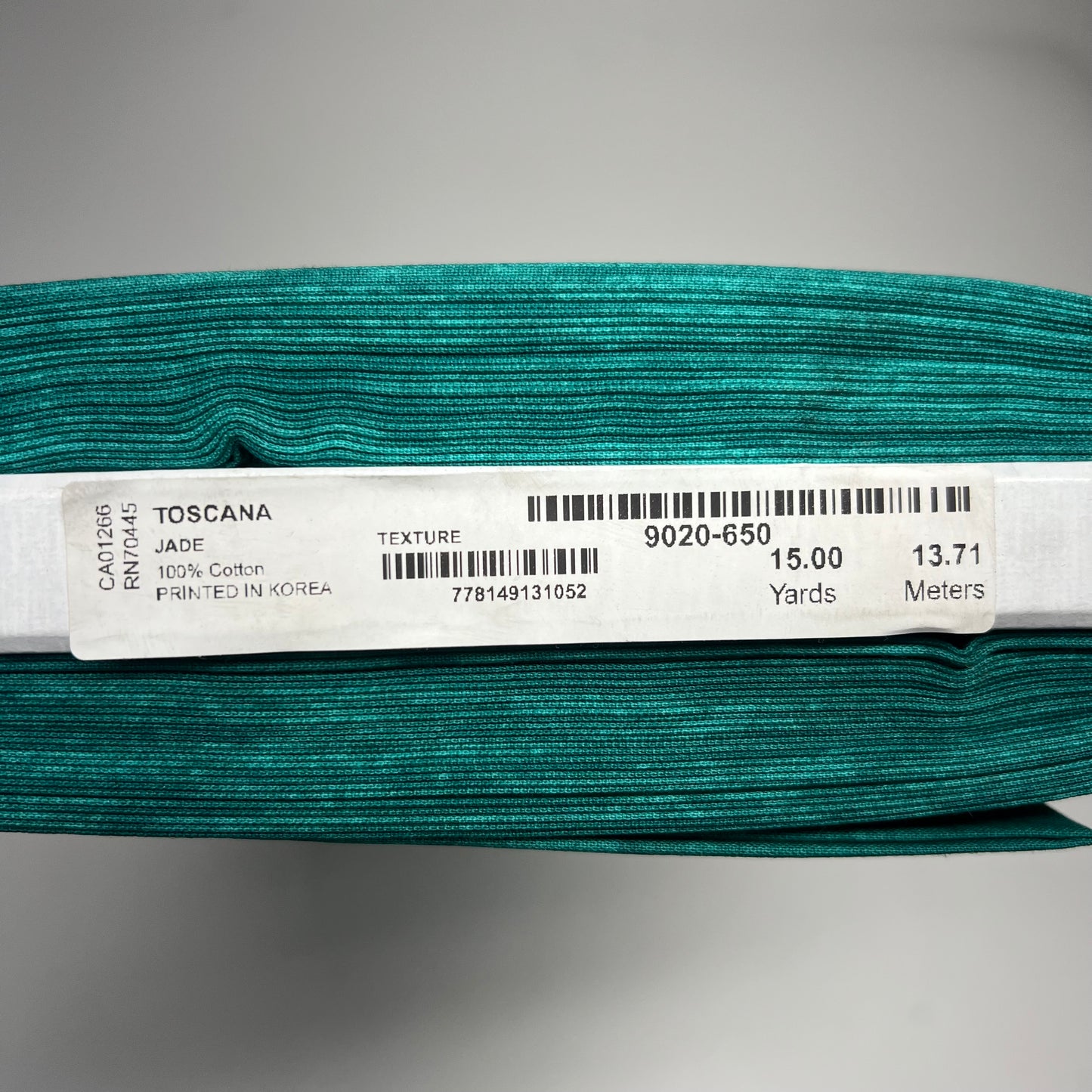 NORTHCOTT Toscana Basics Collection By Deborah Edwards 15 Yds Jade 9020-650