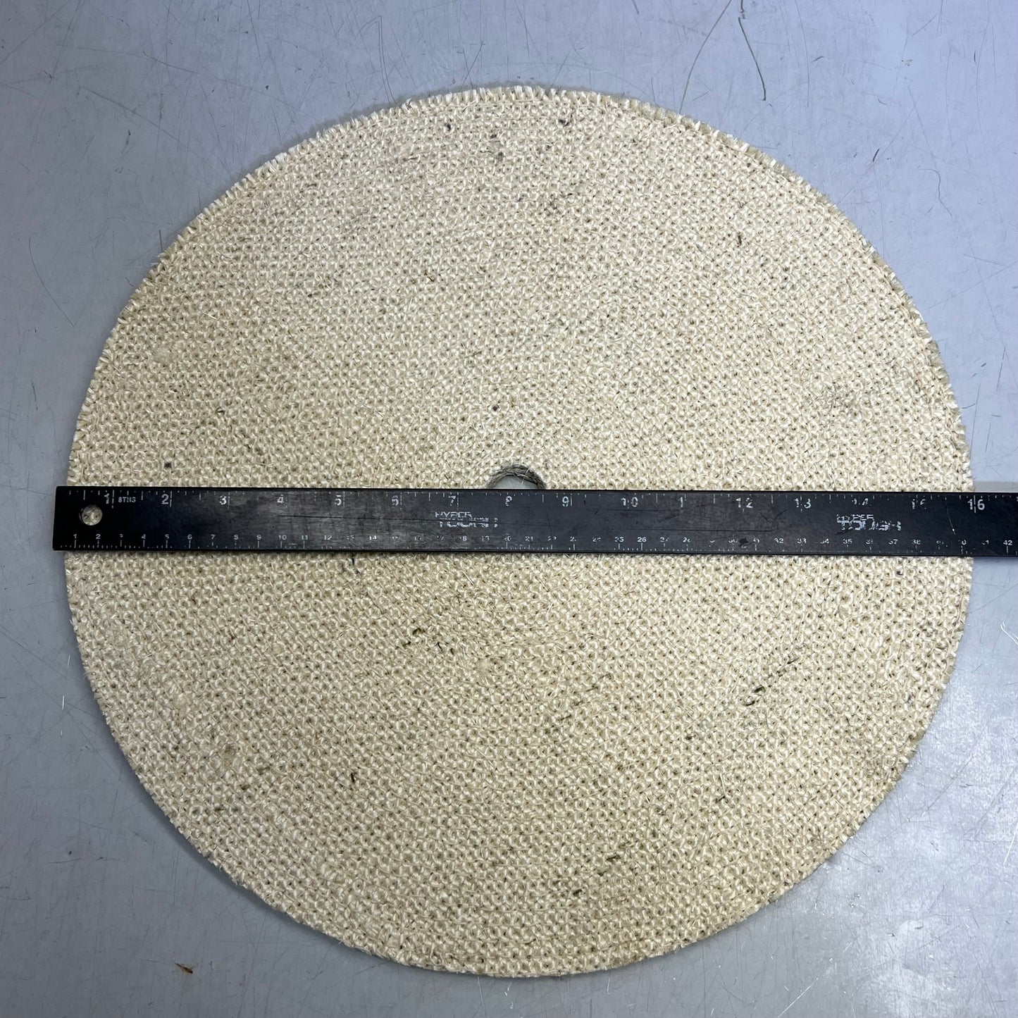 ZA@ OSBORN Buffing Wheels Sz 16"D x 0.4"H, Brown 16TS9S2ECLP-C L