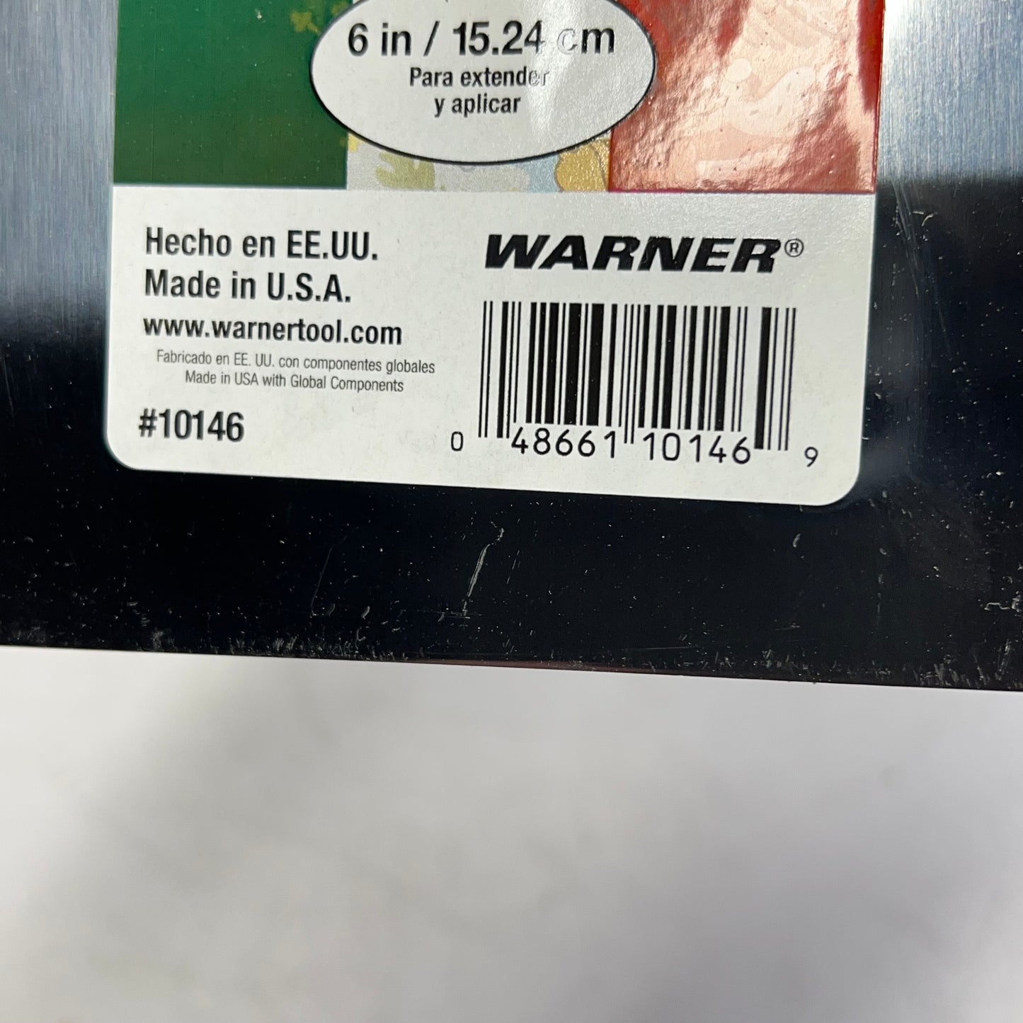 WARNER (2 PACK) Espatula Ancha Mexican Heritage Reusable Putty Knife 6" 10146