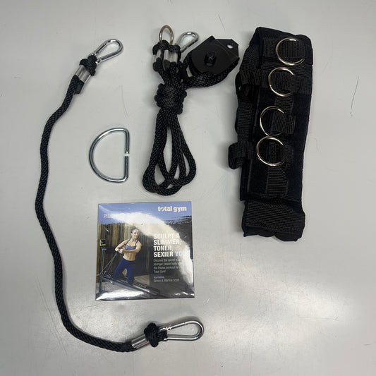 TOTAL GYM (5 PIECE SET) PILS Full Body Pilates Workout Kit W/ Instructional DVD