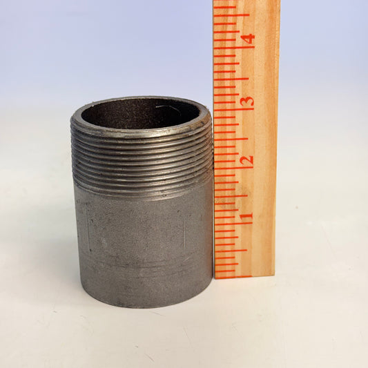 ASC (25 PACK) Pipe Nipple:Black Steel Male, 2 In Nominal, 3 In Lg 0330757709