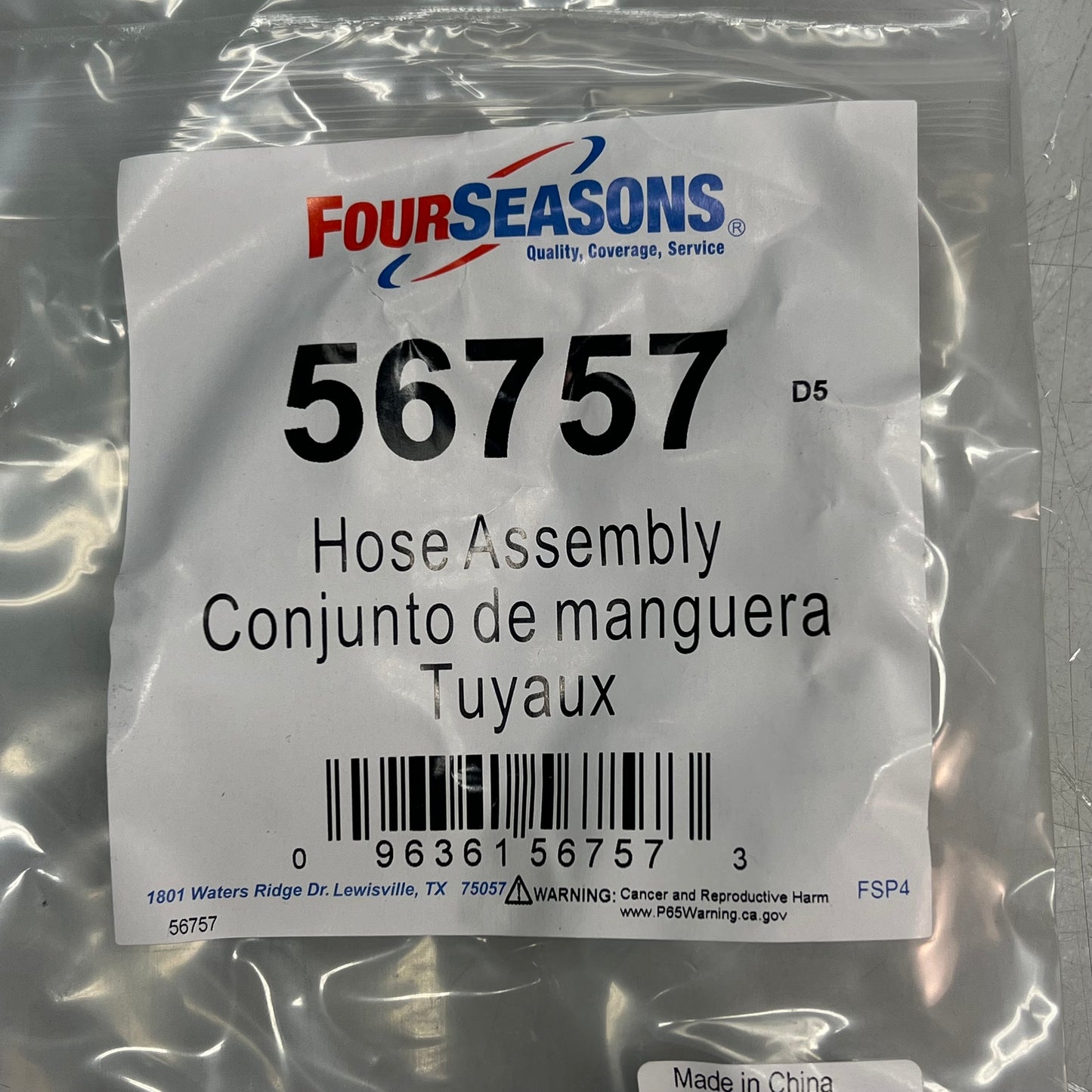 FOUR SEASONS A/C Hose Assembly For Honda CR-V Vehicles Models 56757