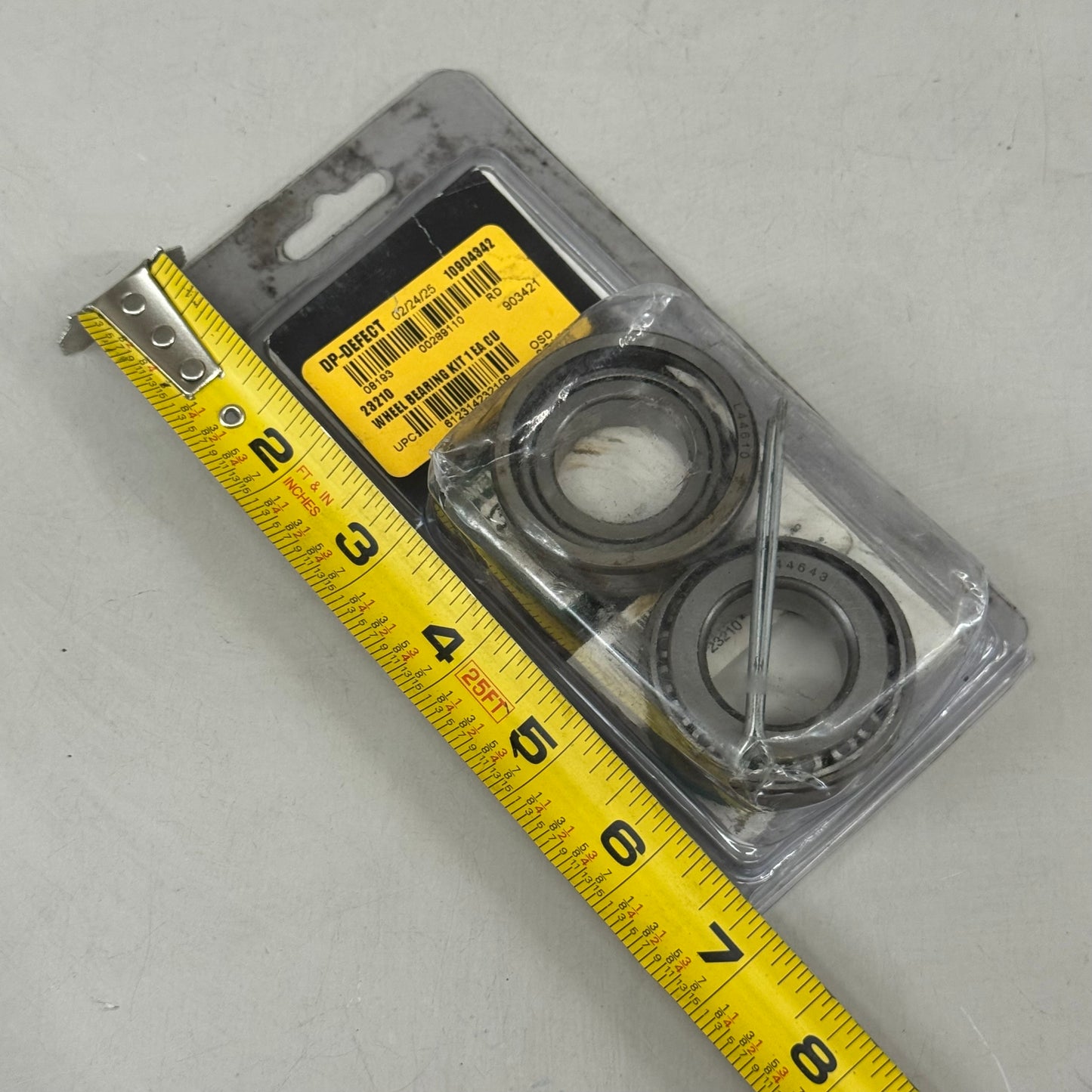 ZA@ CURT Trailer Wheel Bearing Replacement Kit 1" 23210 (As-is- Distressed Packaging/ Missing Parts)