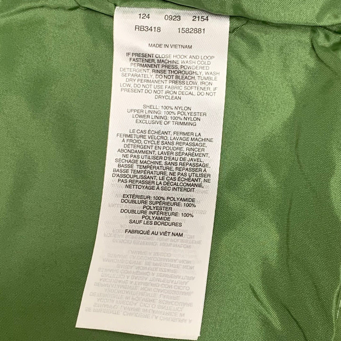 COLUMBIA Rain-Zilla Fleece Lined Jacket Unisex Youth Sz L Black Canteen RB3418-008